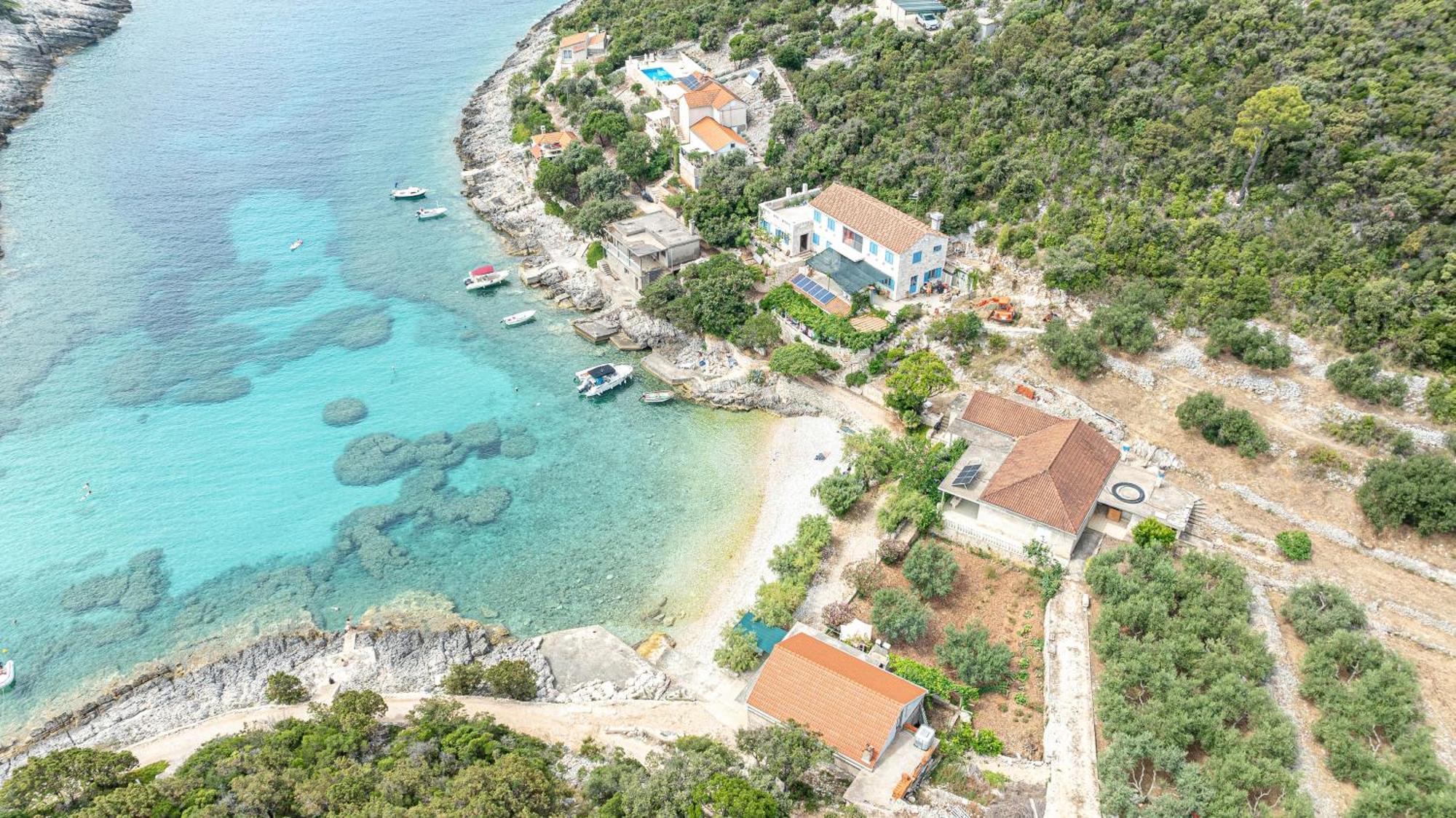לומבארדה Seaside House For Families With Children Cove Rasohatica, Korcula - 4386 מראה חיצוני תמונה